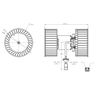 Afbeelding van NRF Kachelventilator 34264