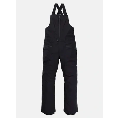 Afbeelding van Burton Reserve BIB Snowboardbroek, Heren, Maat: XXL, True black