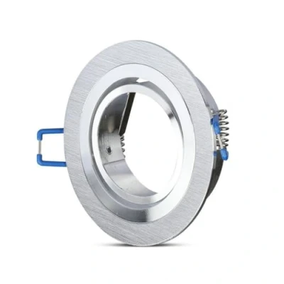 Afbeelding van GU10 Armatuur BG Geborsteld Rond