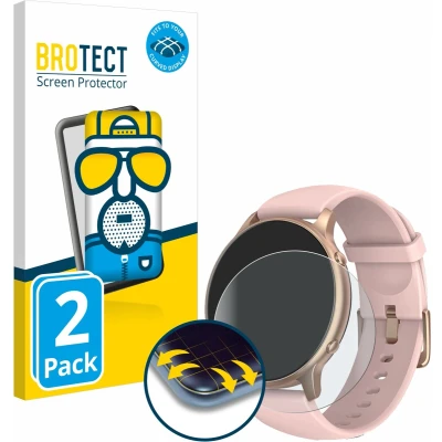 Afbeelding van BROTECT Volledige bedekking Matte Scherm Beschermer, Smartwatch beschermfolie, Grijs