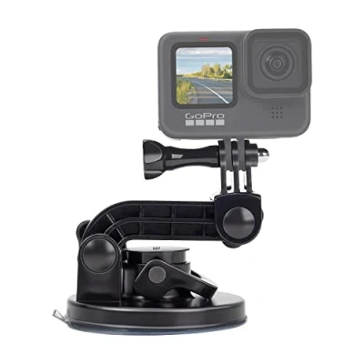Afbeelding van Suptig Suction Cup Zuignap Bevestiging Auto Mount Compatibel voor Gopro Hero 8 7 6 5 4 3 Sessie AKASO/Campark/APEMAN/Dragon actiecamera&#039;s