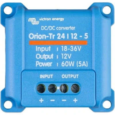 Afbeelding van Victron Energy Orion Tr IP43 24/12 Volt 5 amp 60 Watt DC/DC omvormer, niet geïsoleerd
