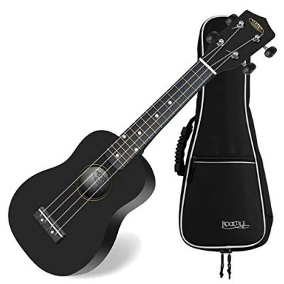 Afbeelding van Classic Cantabile US 100 BK Sopraan Ukelele set, zwart, incl. tas