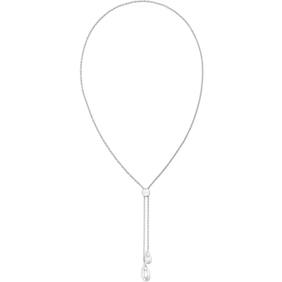 Afbeelding van Calvin Klein Sculptured Drops Ketting silvercoloured, Dames, Maat: One Size, Silver coloured