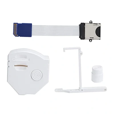 Afbeelding van Geheugenkaartmontagekit, met Uitbreiding Geheugenkaartbehuizing voor Gdemu, 3D printuitbreiding Geheugenkaartverlenging Adaptermontagekit, Dreamcast spelconsole(wit)