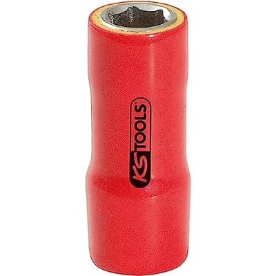 Afbeelding van KS Tools, Dopsleutel + dopmoer, 1/4&quot; stopcontact met beschermende isolatie (7 mm)