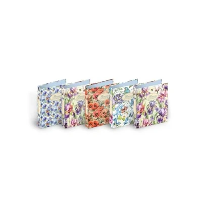 Afbeelding van Pigna Flowers ordner, bloemenpatroon, 5 stuks