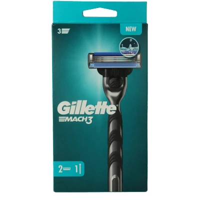 Afbeelding van Gillette Mach 3 scheermes 2Up