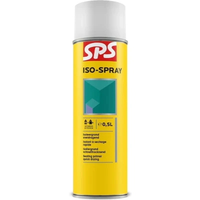 Afbeelding van SPS Iso Spray 500ML Sneldrogend Isoleermiddel Spuitbus Binnen En Buiten Muurvuller