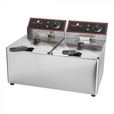 Afbeelding van friteuse 08L+08L, 688208, CaterChef
