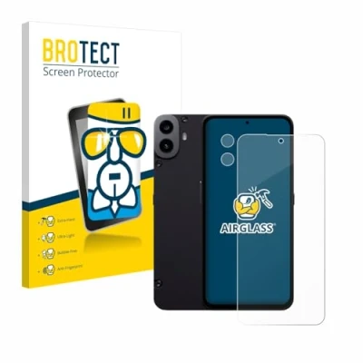Afbeelding van BROTECT Glas Screen Protector voor Nothing CMF Phone 1 (Voor+Camera) Schermbeschermer [9H Hardheid, Beschermglas Folie niet Gehard Glas]