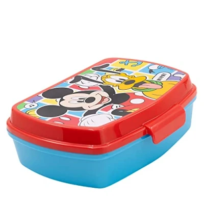 Afbeelding van Mickey Mouse Lunchbox, rechthoekig, voor kinderen