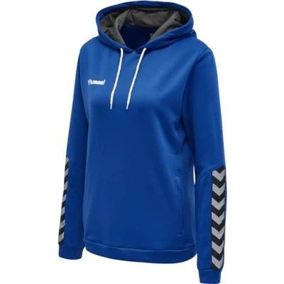 Afbeelding van Hummel Hmlauthentic Hoodie, Dames, Maat: Large, True blue