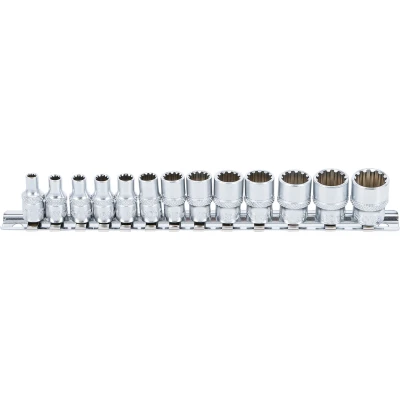 Afbeelding van BGS Doppenset Gear Lock 1/4&quot; 13 delig