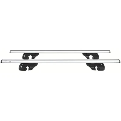 Afbeelding van FISCHER 18096 Aluminium raildrager Topline L, afsluitbaar, voor fietsendrager, dakkoffer, skihouder, lengte: 1,20 m