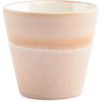 Afbeelding van Salt &amp; Pepper Mokkakop 10cl roze Flow (Set van 4)