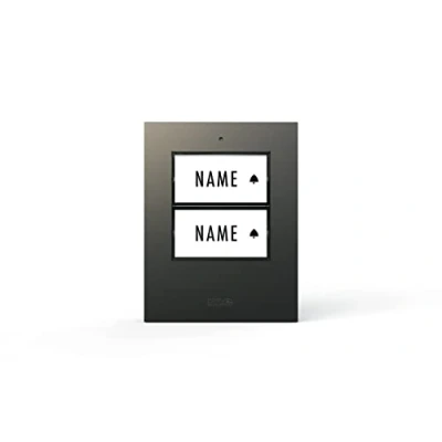 Afbeelding van m e modern electronics 41305 Zender voor Draadloze deurbel Verlicht, Met naambord