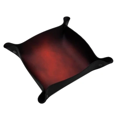 Afbeelding van Dobbelstenenbak Dobbelbak voor bord en rollenspellen Warhammer, Song Of Ice And Fire, Age Sigmar Rode Rook
