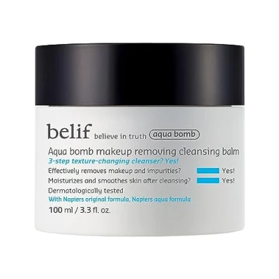 Afbeelding van belif Aqua Bomb Makeup Removing Cleansing Balm