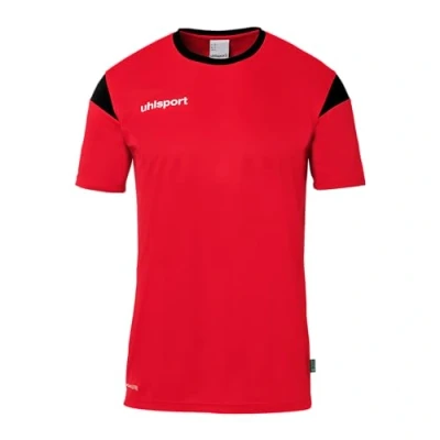 Afbeelding van uhlsport Fussball Teamsport Squad 27 Sport Tshirt, Maat: 3XL, Rot schwarz