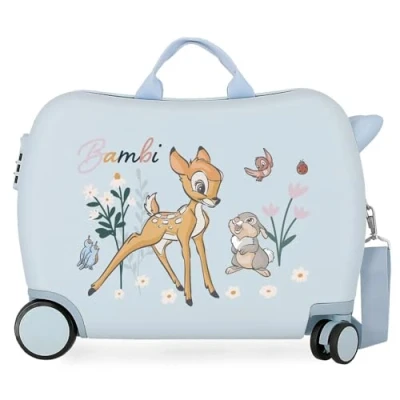 Afbeelding van Disney Bambi kinderkoffer rol zit ABS 4W