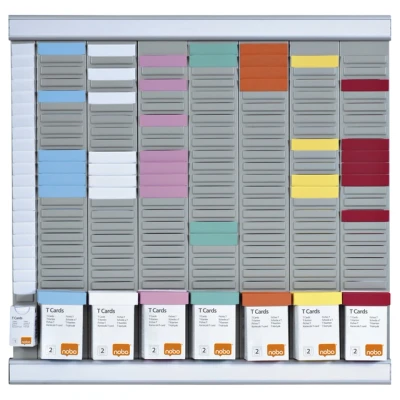Afbeelding van Planbord Nobo week 8 panelen met 24 sleuven nr.2