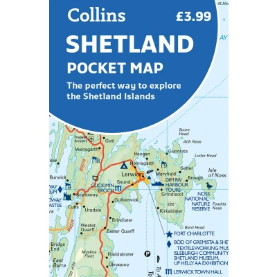 Afbeelding van Shetland Pocket Map: the perfect way to explore Islands