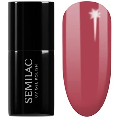 Afbeelding van Semilac Rusty Red Nagellak, semi permanent, UV 400, 7 ml