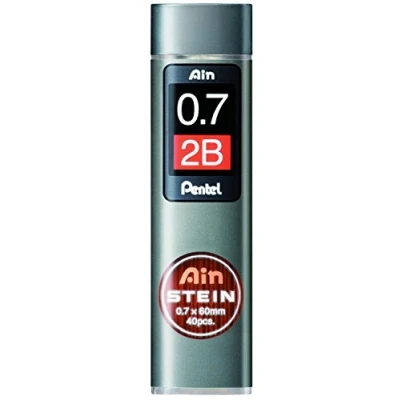 Afbeelding van Pentel C277 2BO AIN STEIN fijne vulling, 0,7 mm, hardheid 2B of 40 vullingen