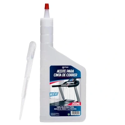 Afbeelding van Plantawa Loopbandolie, 200 ml, smeermiddel van siliconen, ideaal voor sportscholen, thuisbanden, nauwkeurig gebruik, geschikt alle loopbanden.