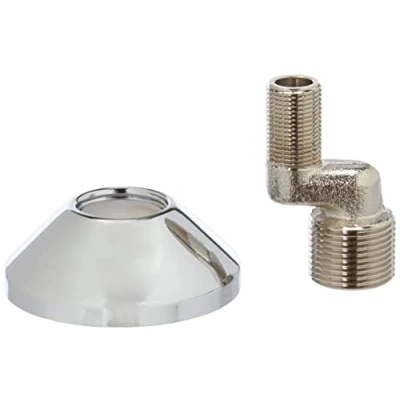 Afbeelding van Grohe S koppeling 3/8 x 3/4&quot; sprong 17 mm rozet chr. 1 stuk