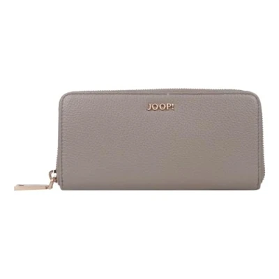 Afbeelding van JOOP! Leren Portemonnee Vivace Melete Purse Greige Taupe