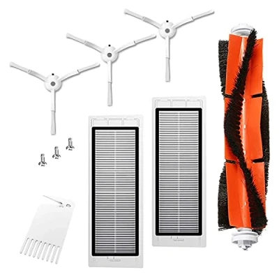 Afbeelding van Accessoires voor Xiaomi robotstofzuiger, reserveonderdelen Roborock S50 S51 S55 S5 max S6 S60 S65 HEPA filter, hoofdborstel, zijborstel 10 delig
