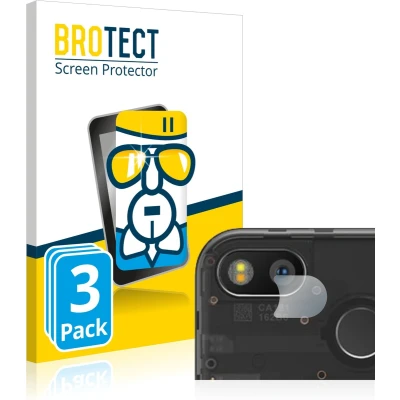 Afbeelding van BROTECT Screenprotector voor Fairphone 3 (ALLEEN Camera Lens) Folie Beschermfolie Beschermglas transparant (3 Stuks)