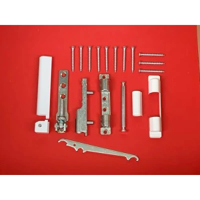 Afbeelding van Aubi Siegenia Si Bandzijset hoeklagers EW001 / EB005 + stuurlager LL300 instelsleutel met witte doppen