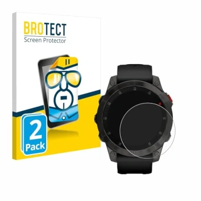 Afbeelding van BROTECT (2 Stuks) Schermbeschermer voor Garmin epix (Gen. 2) Screen Protector Transparant