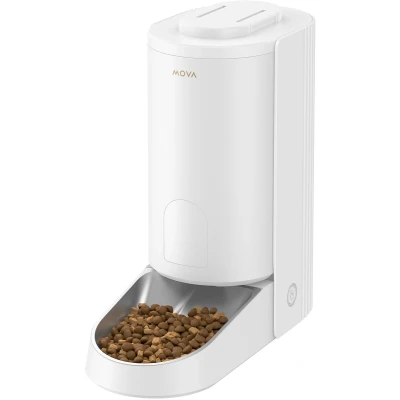 Afbeelding van MOVA PF10 Pro Automatische Voerautomaat voor Katten en Kleine Honden 3.4L Voerbak met App Bediening Weegschaal &amp; Anti Verstopping Systeem