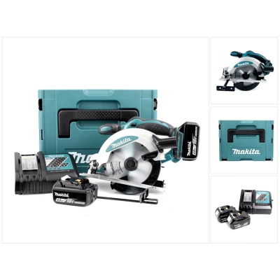 Afbeelding van Makita DSS610RMJ 18V Li ion accu cirkelzaag set (2x4.0Ah) in Mbox