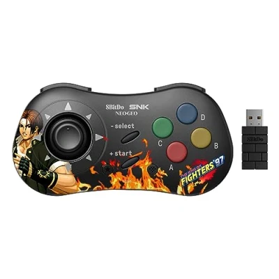 Afbeelding van 8bitdo NEOGEO Draadloze Pad Kyo Kusanagi (Windows, Android), Controller