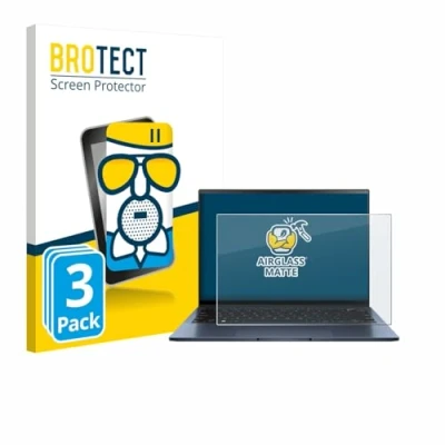 Afbeelding van BROTECT Screenprotector voor ASUS ZenBook S 13 OLED UM5302L Folie Beschermfolie Beschermglas matte (3 Stuks)