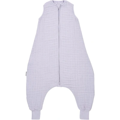 Afbeelding van Meyco baby Uni zomer slaapoverall jumper pre washed hydrofiel soft lavender 80cm 0.5 TOG