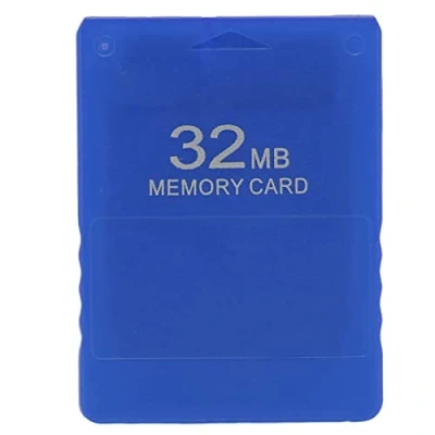 Afbeelding van Geheugenkaart voor PS2, 32MB High Speed ​​Game Plug en Play FMCB1.966 Externe Datakaart Playstation 2 PS2 Game Console(blauw)