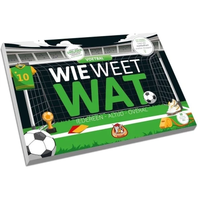 Afbeelding van Wie Weet Wat: Voetbal Bordspel (NL)