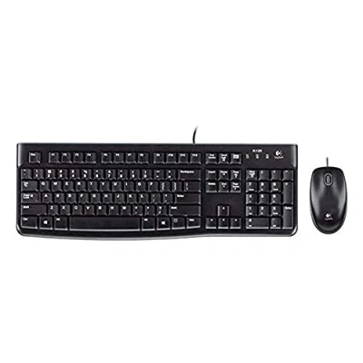 Afbeelding van Logitech Desktop MK120 toetsenbord USB QWERTZ Duits Zwart