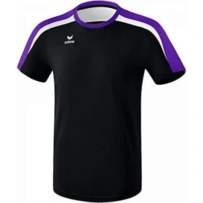 Afbeelding van Erima Liga 2.0 T shirt zwart/donker violet/wit 34 / 128