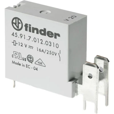 Afbeelding van Finder 45.91.7.024.0310 Printrelais 24 V/DC 16 A 1x NO 50 stuk(s)