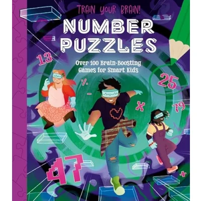 Afbeelding van Train Your Brain! Number Puzzles: 100 Brain Boosting Games for Smart Kids