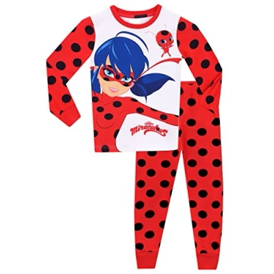 Afbeelding van Miraculous Meisjes Pyjama&#039;s Ladybug Snuggle Fit Veelkleurig 110