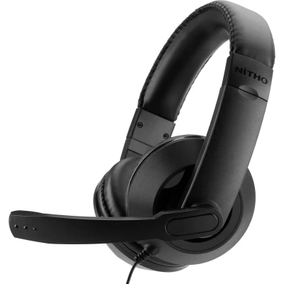 Afbeelding van Nitho NX100 Bedrade Stereo Gaming Headset Zwart voor PC, PS4/PS5, Xbox, Nintendo Switch