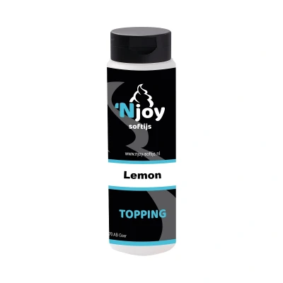 Afbeelding van NJOY Topping Lemon (500ml)